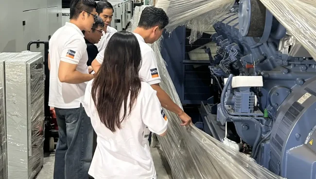 Quy trình bão dưỡng máy phát điện Mitsubishi